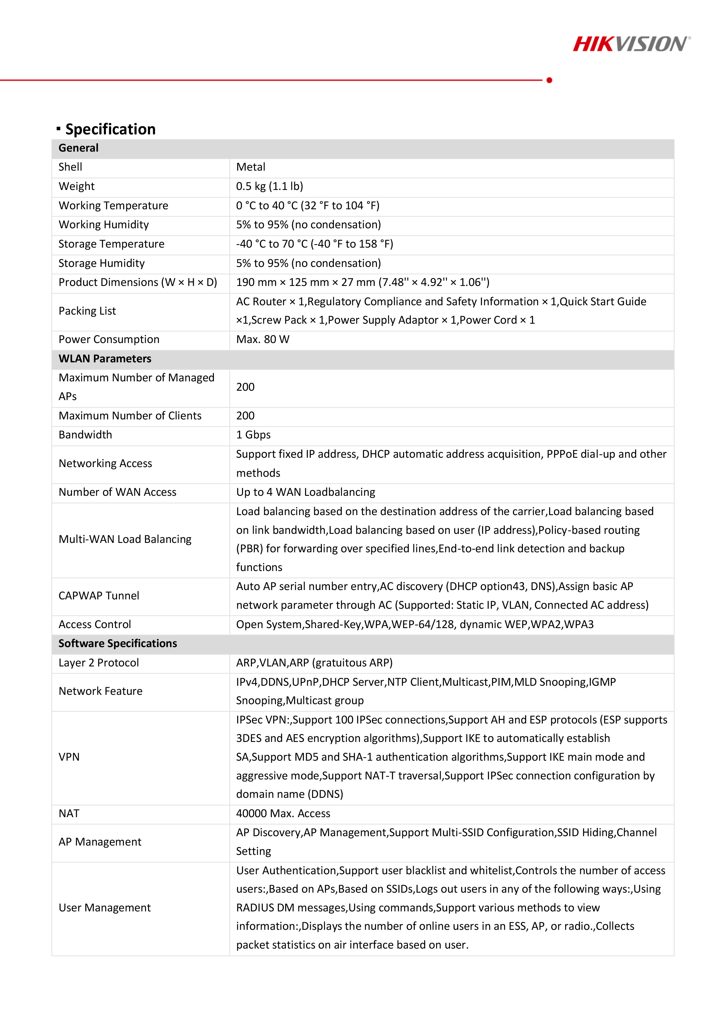 HIKVISION DS-3WG210GP-SI : All in One 10 Port PoE Router BY BILLIONAIRE SECURETECH DS-3WG210GP-SI