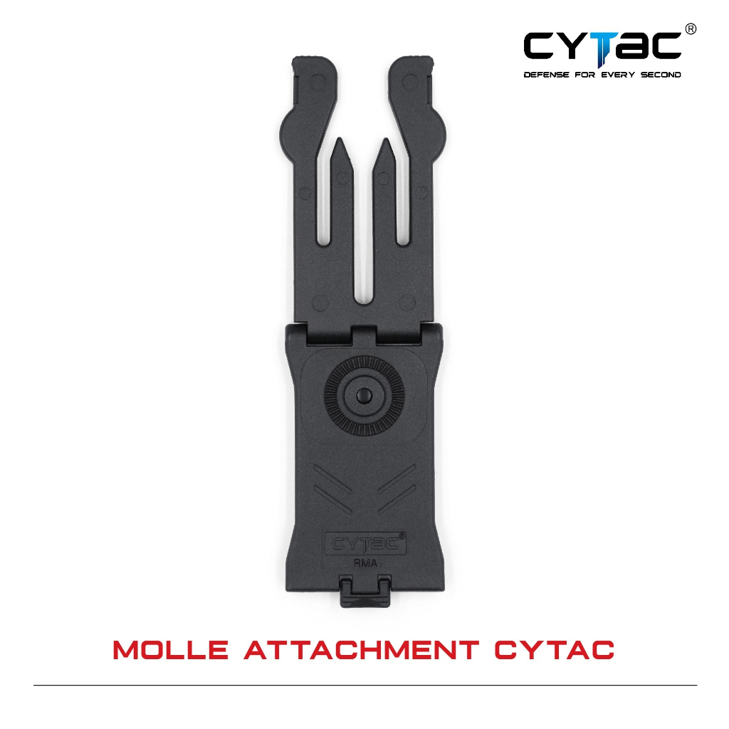 MOLLE Attachment Cytac ดำ