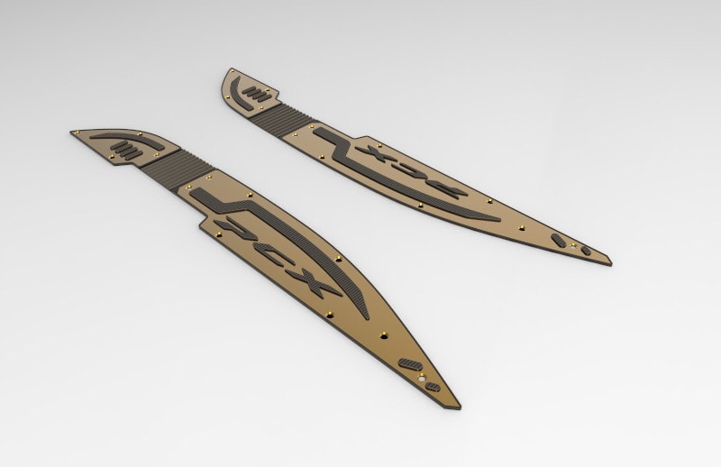 พื้นเหยียบ semspeed pcx160 ราคา750