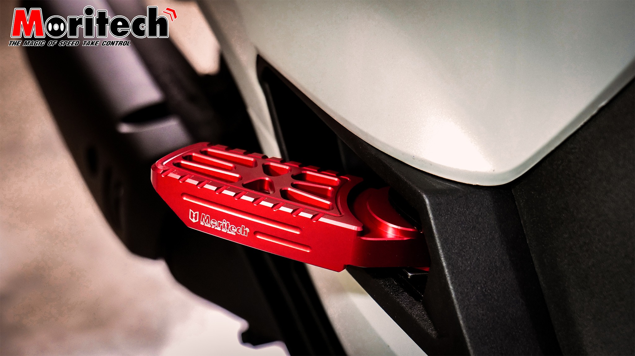 พักเท้าหลัง Moritech/CNC GIORNO125