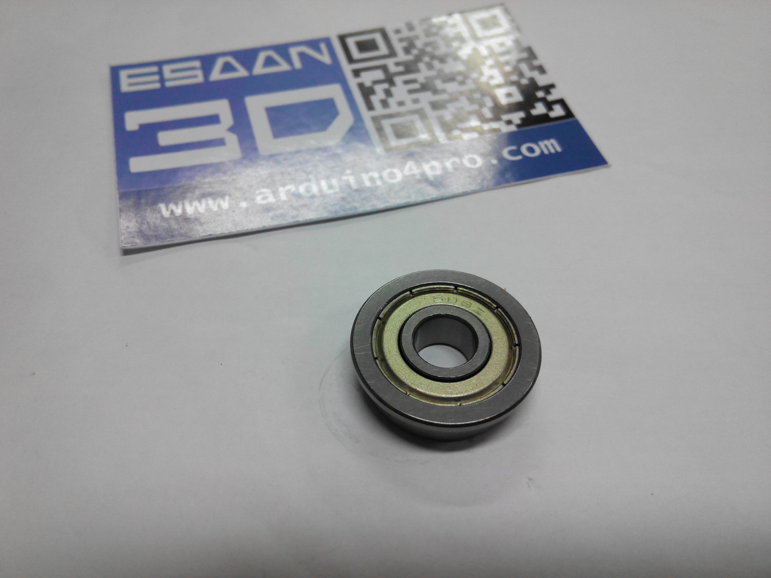 F608ZZ มีขอบข้าง 8mm* 22mm*7mm flange ball bearing