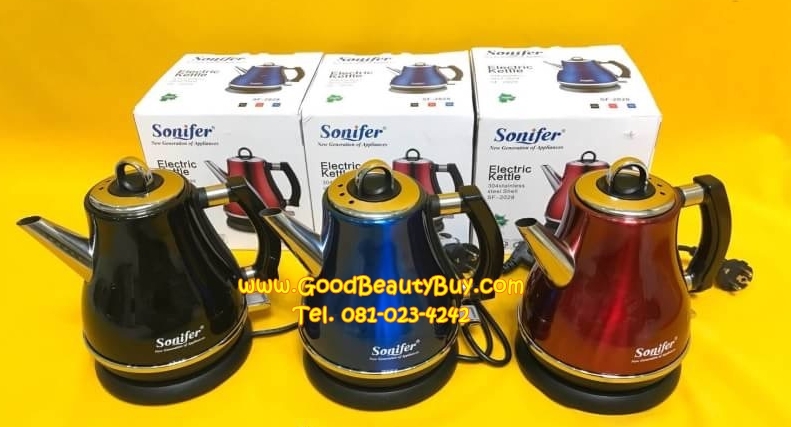 กาต้มน้ำไฟฟ้า กาชงกาแฟ กาน้ำร้อนไฟฟ้า Sokany Electronic Coffee Pot (2028)
