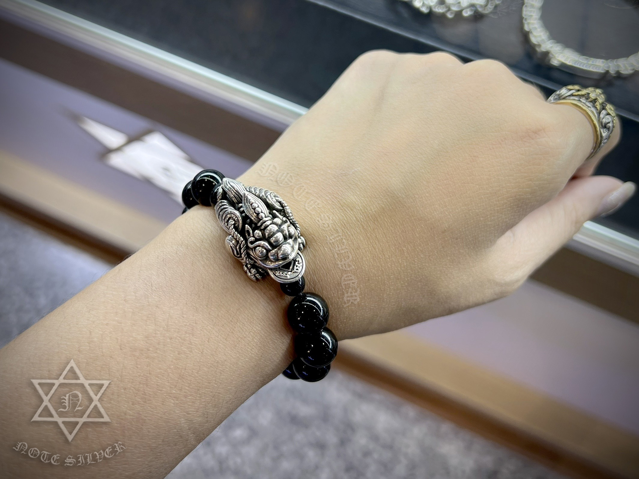 กบสามขาคาบเหรียญ กิมเซียมซู Sterling Silver 925 NSSV3197
