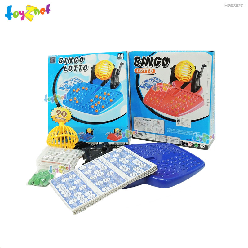 Toyznet ส่งฟรี ของเล่นเด็ก เกมบิงโก (คละสี) รุ่น HG8802C