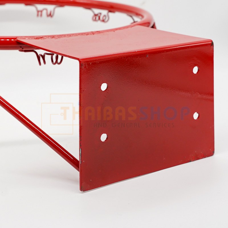 [เหล็กโปร่ง] ห่วงบาส ห่วงบาสเกตบอล แบบมีขอพร้อมตาข่าย เหล็ก 6หุน เส้นผ่านศูนย์กลาง 45cm มาตรฐานแข่งขัน