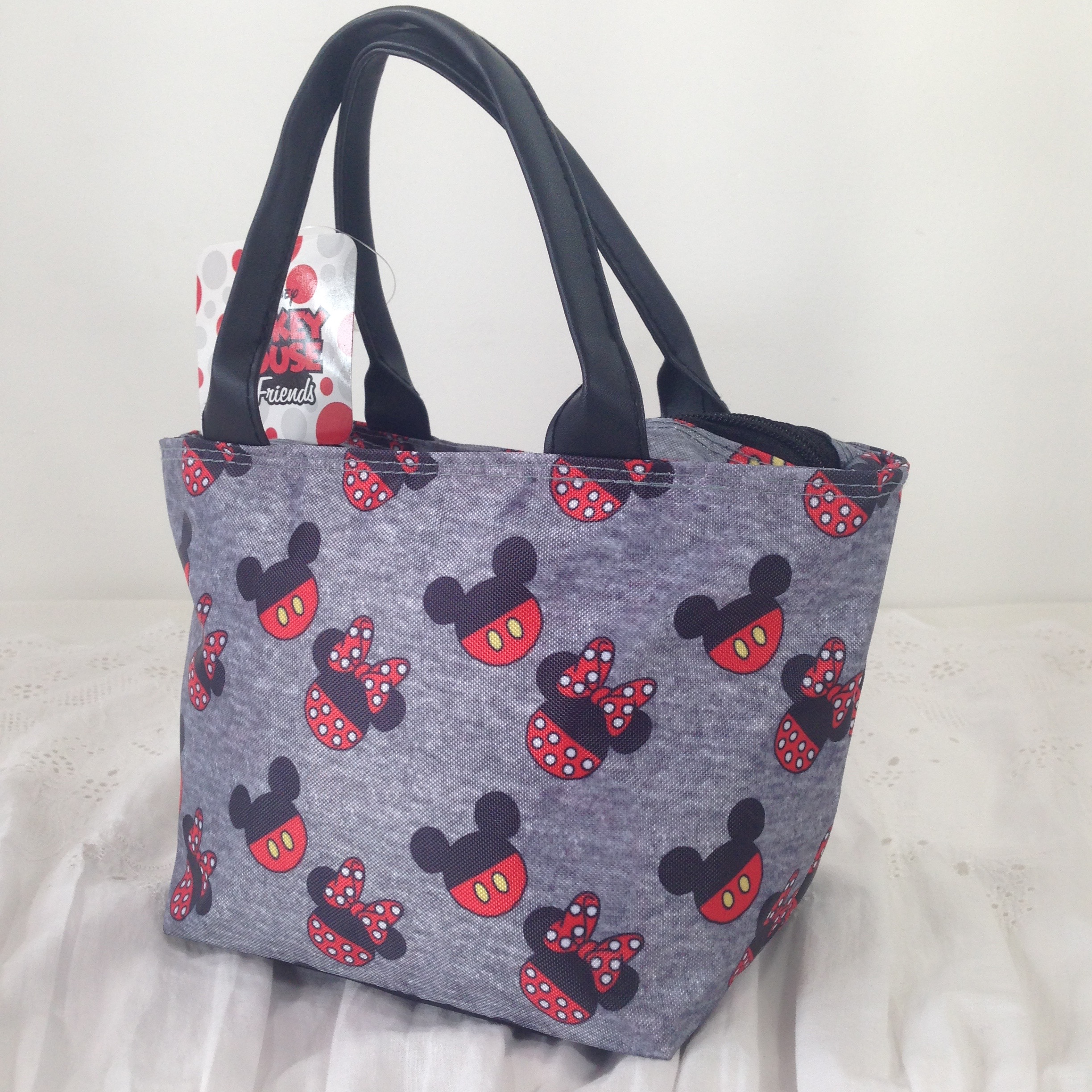 กระเป๋าถือ กระเป๋าสะพาย มิกกี้เมาส์ Mickey Mouse Shoulder Handbag Shopper Tote Beach Bag Diaper Bag Purse
