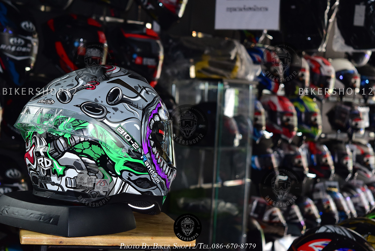 หมวกกันน็อคRD คละสี