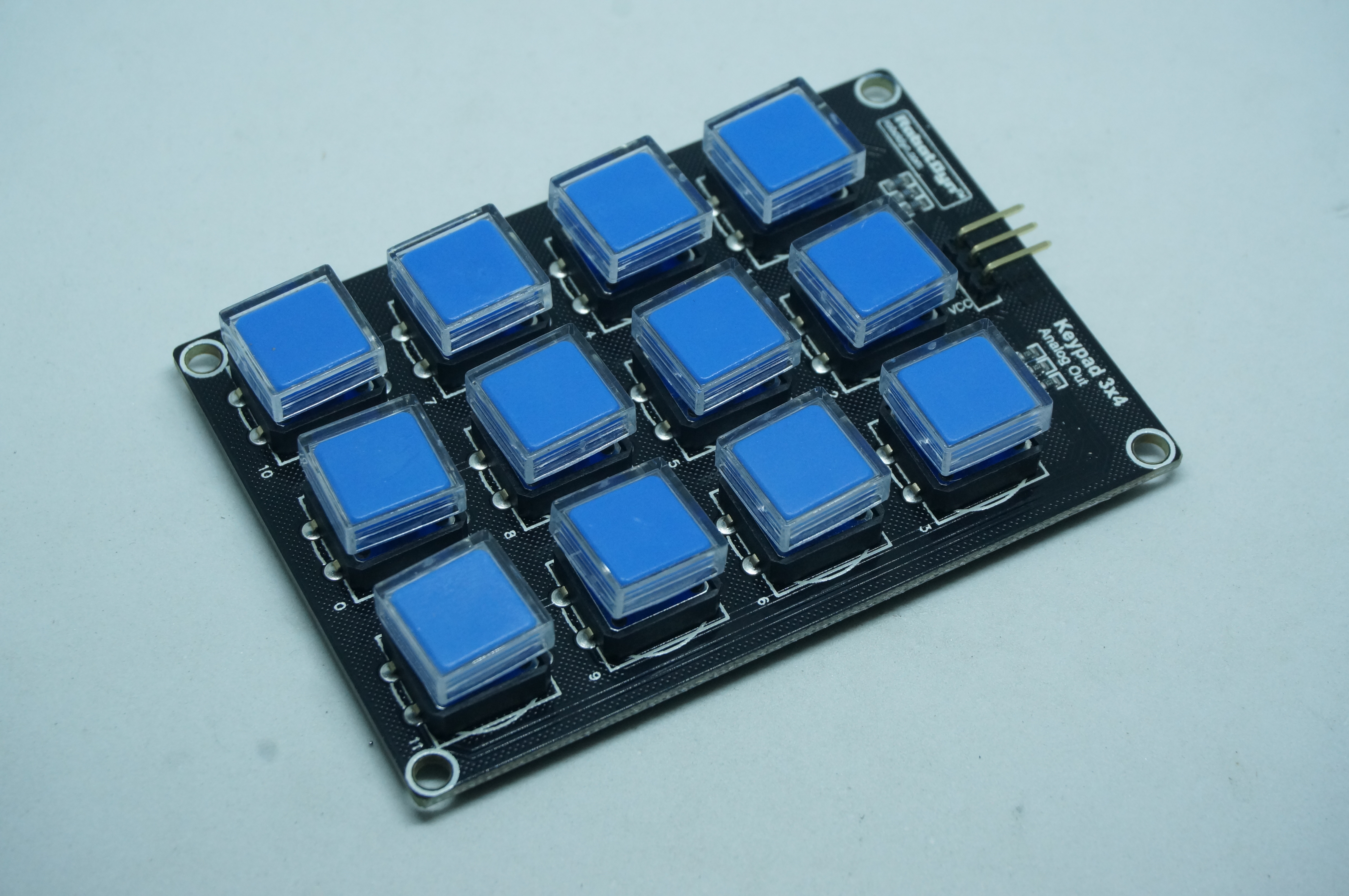 Analog out Keypad 3x4 module