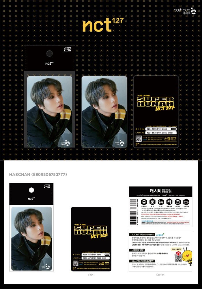 [PRE-ORDER] NCT 127 - Cashbee Transportation Card