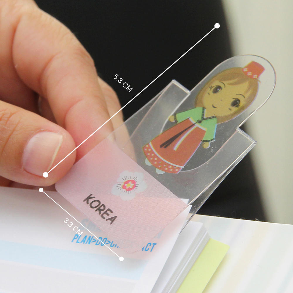 Printed Bookmarks F-Lock National Costume