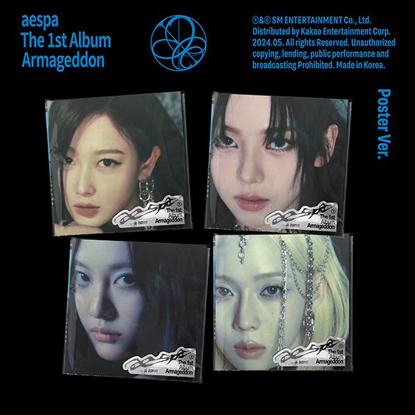 [PRE-ORDER] aespa - 1st Album "Armageddon" (Poster ver.)