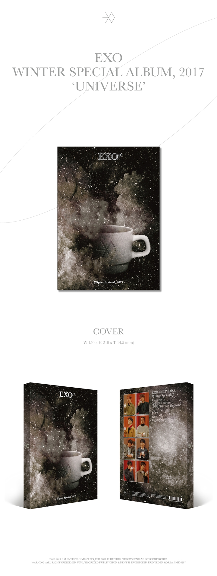 [PRE-ORDER] EXO - 2017 Winter Special Album " UNIVERSE"