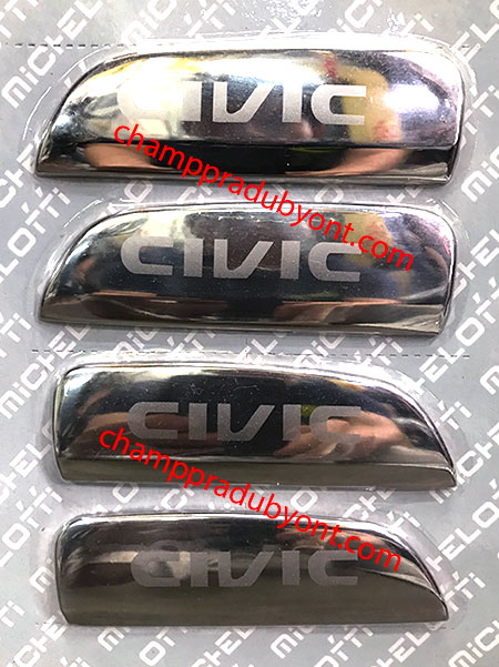 ครอบมือเปิดประตูสแตนเลส HONDA CIVIC 2001-2005