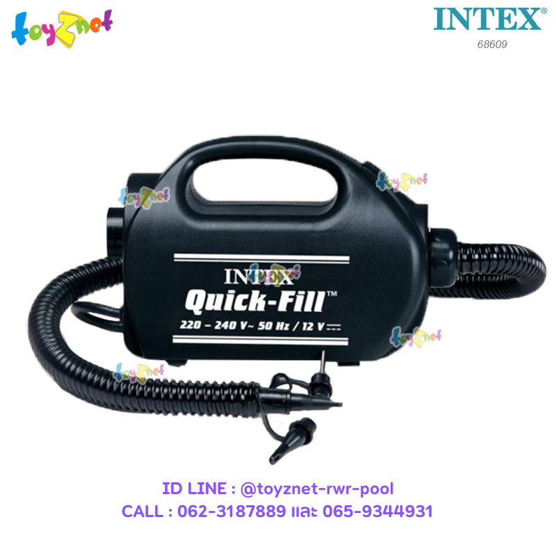 Intex Quick-Fill 230V/12V Car power socket Electric Pump (large) no.68609