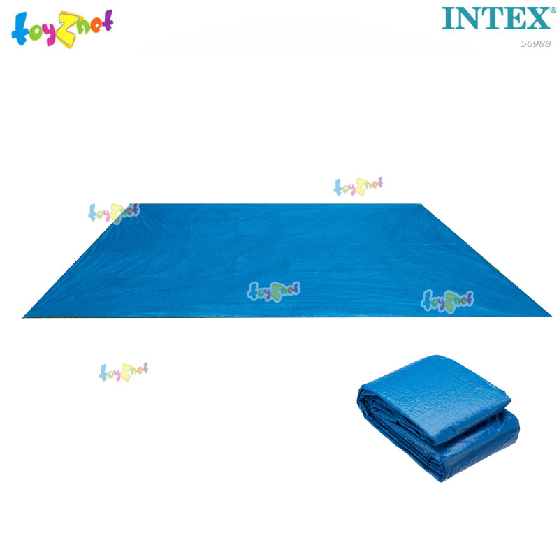 Intex 32 ft. Rect. Frame Pool Set w/Cartr.-Saltwater System and Auto Pool Cleaner (488 x 975 x 132 cm.) No.56988