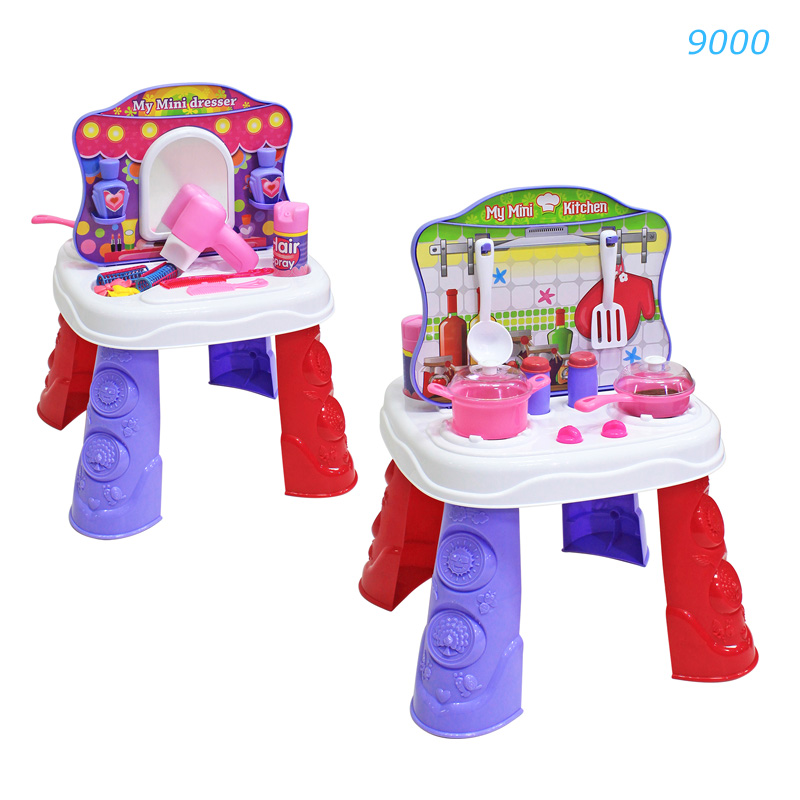 Toyznet 2-IN-1 Kitchen & Dresser Set no.9000