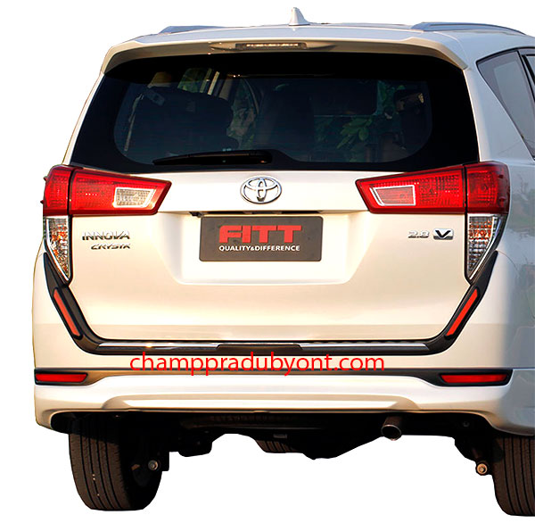 กันรอยท้าย TOYOTA INNOVA 2016-2017 FITT