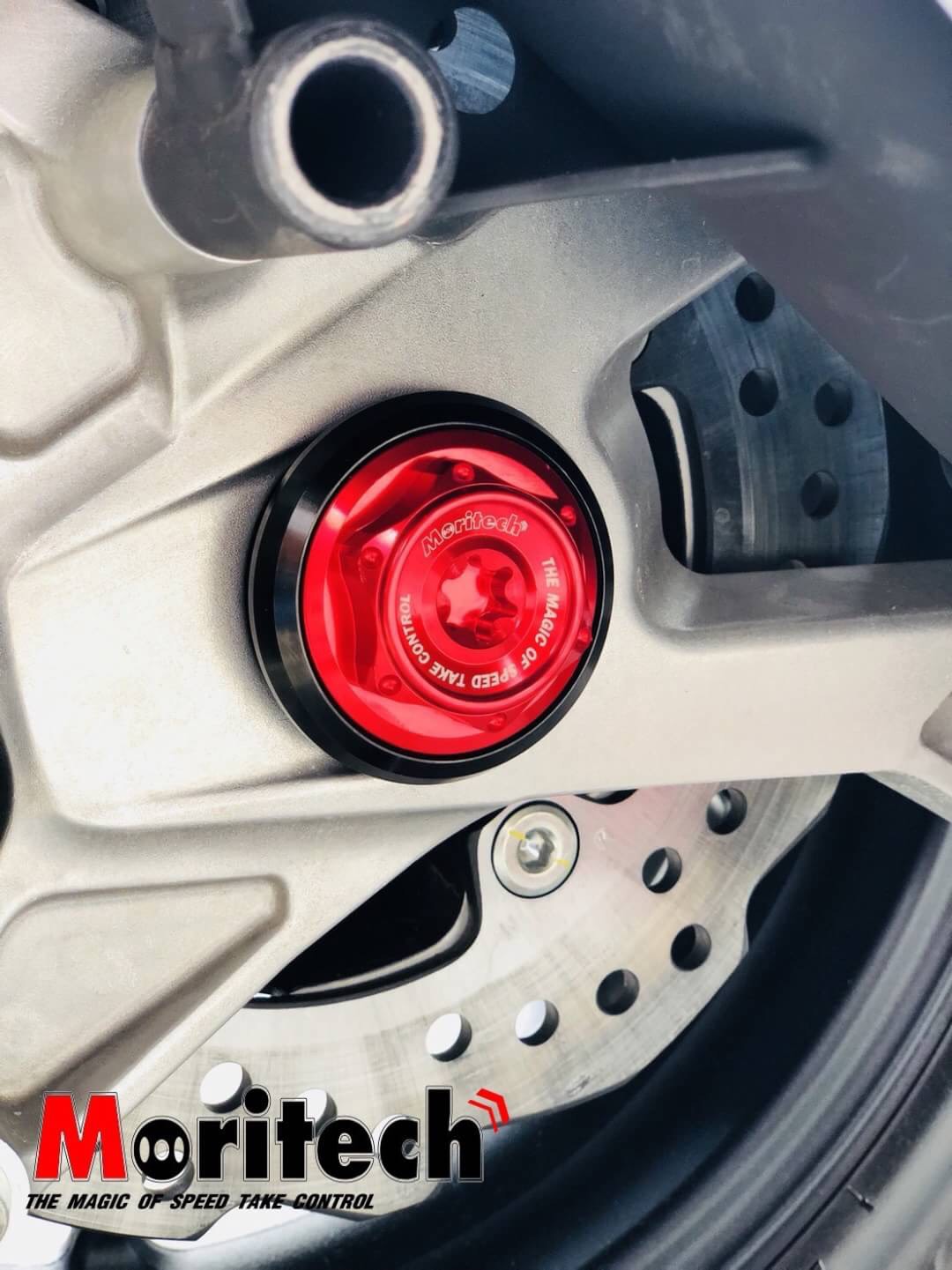 บู๊ชรองน็อตยึดล้อหลัง CNC MORITECH HONDA ADV