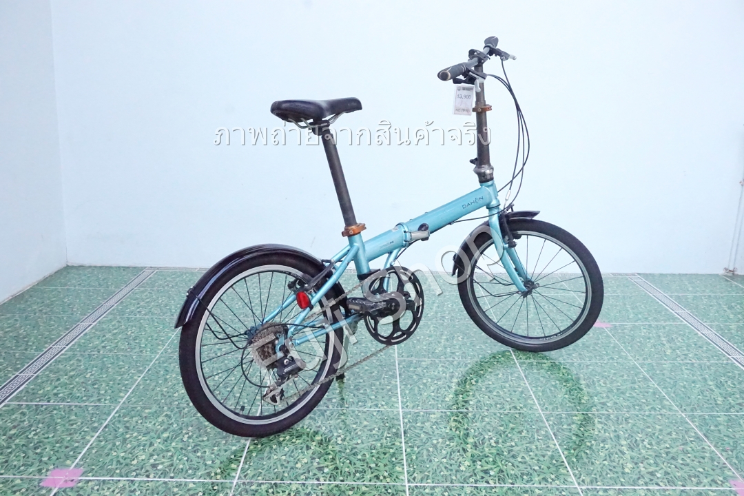จักรยานพับได้ญี่ปุ่น - ล้อ 20 นิ้ว - มีเกียร์ - Dahon Speed P8 - สีฟ้า [จักรยานมือสอง]