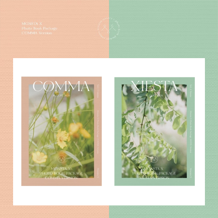 [PRE-ORDER] MONSTA X - 2020 Photobook "COMMA & XIESTA"