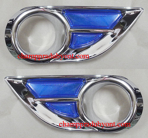 ครอบไฟตัดหมอกโครเมี่ยม MAZDA BT-50 PRO 12-15 (V.2)