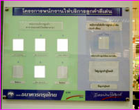 ป้ายอะครีลิค แผนผังพนักงาน หรือใช้ติดประกาศตามแผนกต่าง ๆ สามรถปรับเปลี่ยนขนาดรูปร่างได้ตามต้องการ