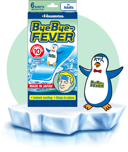 Bye Bye Fever Adult สำหรับผู้ใหญ่ 1 กล่อง 6 ชิ้น