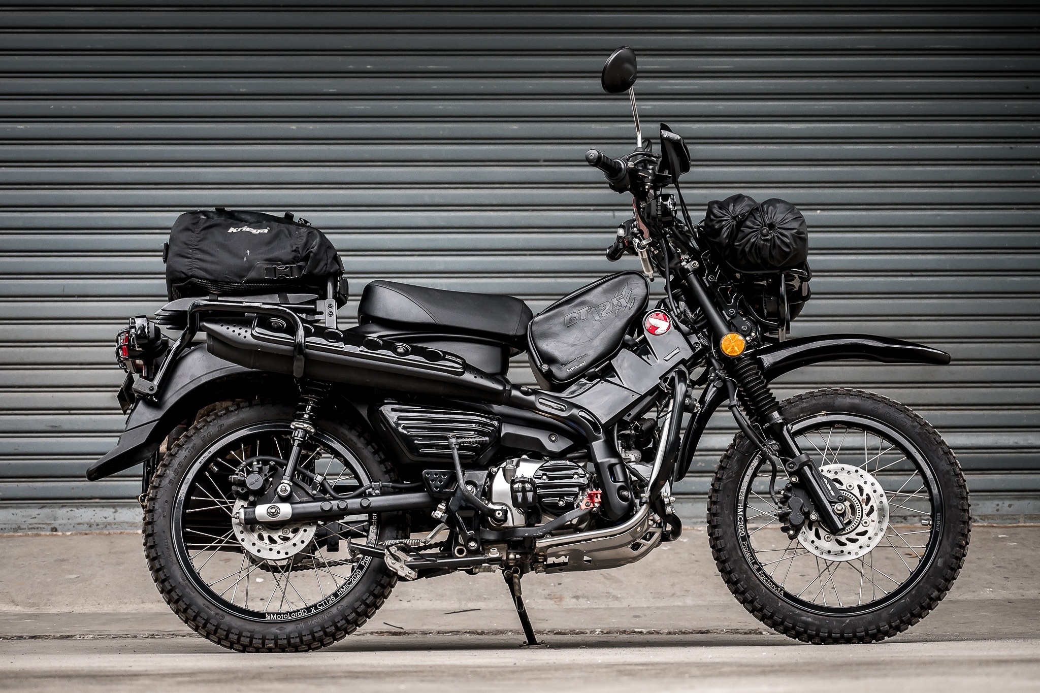 MotoLordD CT125 BlackAndBlack