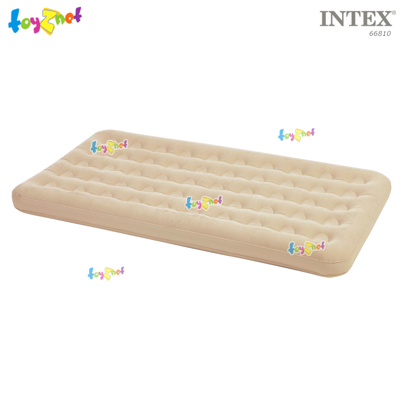Intex Kidz Travel Airbed Set w/DQI Air Pump 1.07x1.68x0.25 m cream color no.66810