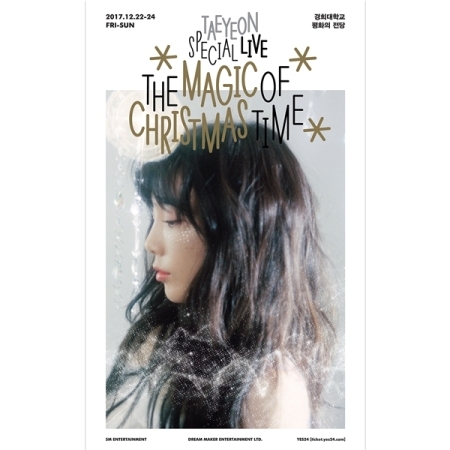 [PRE-ORDER] TAEYEON SPECIAL LIVE "THE MAGIC OF CHRISTMAS TIME" (2DVD)