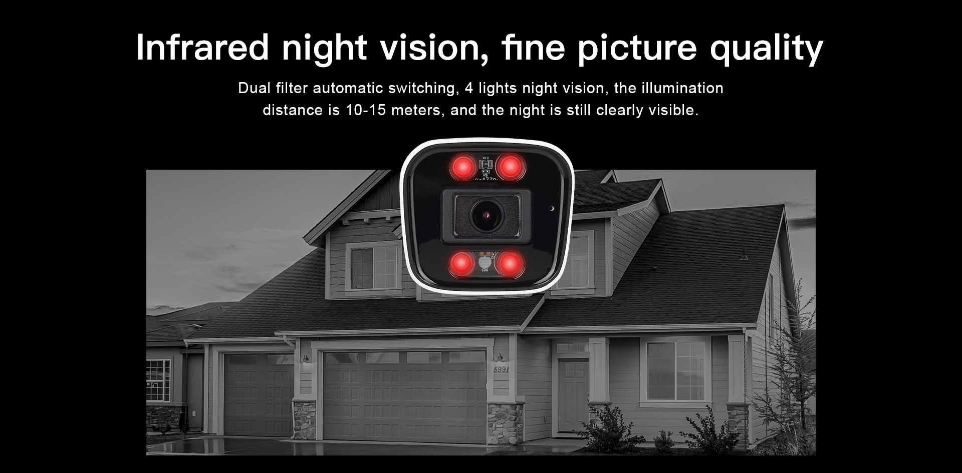 Vstarcam CS58 กล้องวงจรปิดระบบ IP WIFI 3 MP มีไมค์และลำโพงในตัว ติดตั้งภายนอกได้ BY BILLIONAIRE SECURETECH CS58