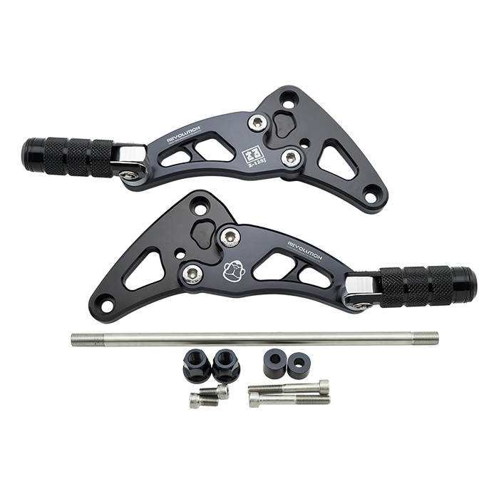 พักเท้าหลัง Honda monkey 125 revolution V2 ราคา2800 มี5สี