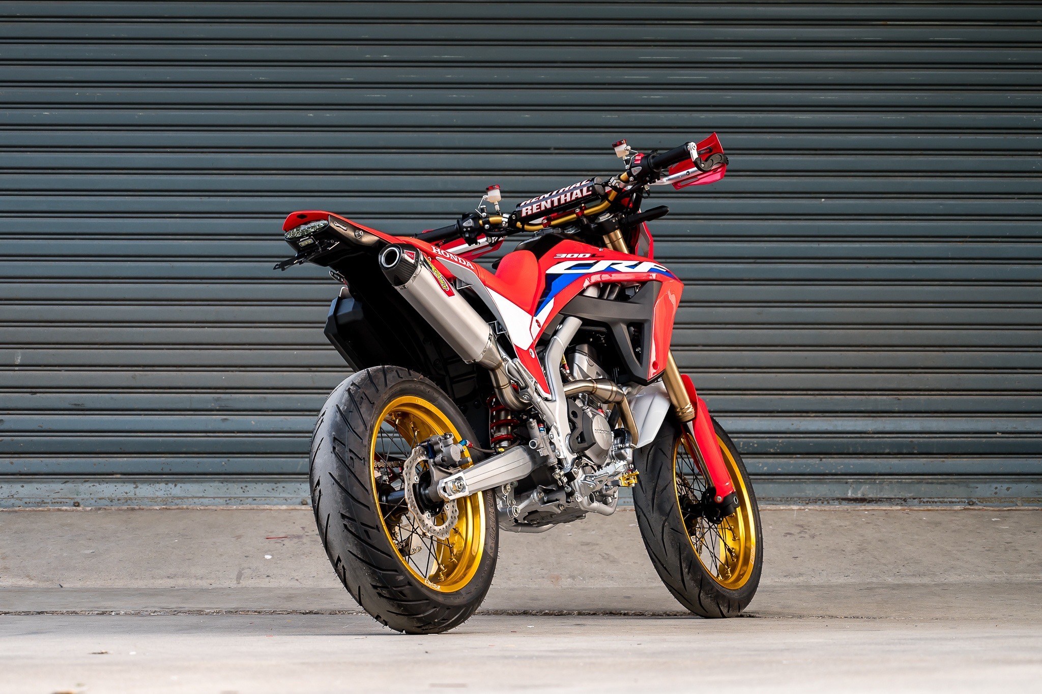 ชุดเซ็ทแผ่นปิดท้าย CRF300L MOTOZAAA พัอมท้ายสั้น Under Tray Tail CRF300L combo set 3900฿