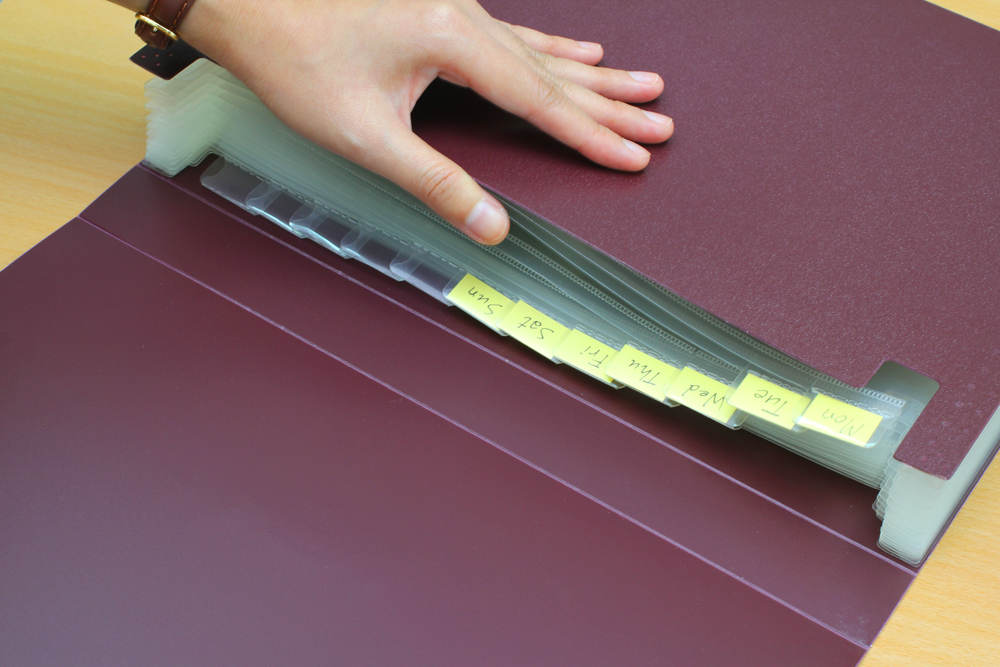 Pocket Expanding Document Carrying Case A4 EX-045