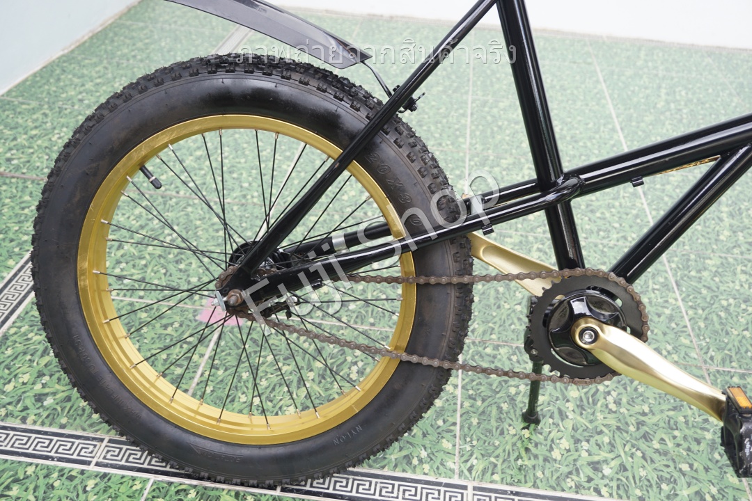 จักรยานญี่ปุ่น - ล้อ 20 นิ้ว - ไม่มีเกียร์ - A.N.Design Works Devoo 20M - สีดำ [จักรยานมือสอง]