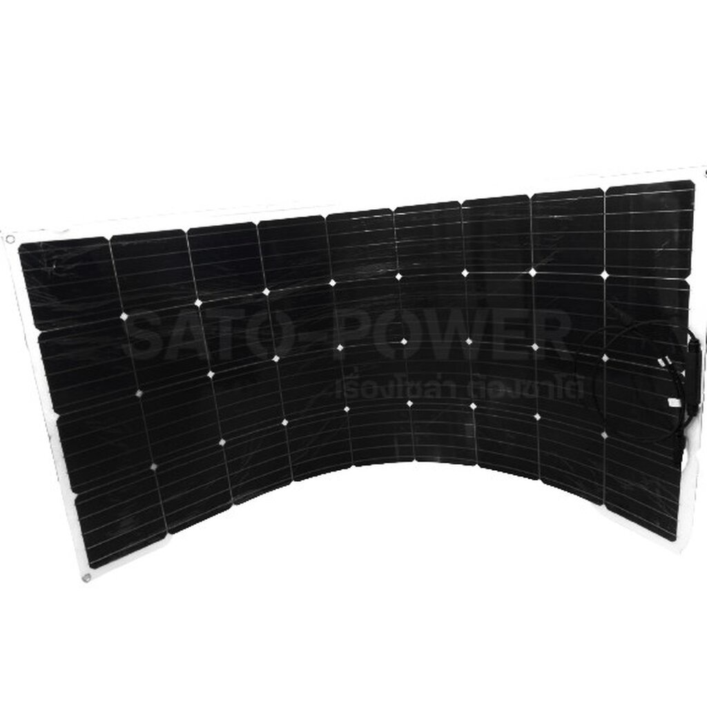 ์NS/ PV Panel Flexible type MONO 180 W แผงโซล่าเซลล์ชนิดบาง อ่อน โมโน180 วัตต์ แผงพลังงงานแสงอาทิตย์