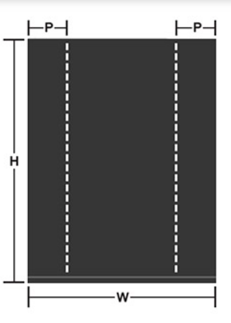 ถุงขยะดํา ขนาด 40x60 นิ้ว 101x152cm แพ็ค 3ใบ 1 กก. - Garbage Bag 40x60"