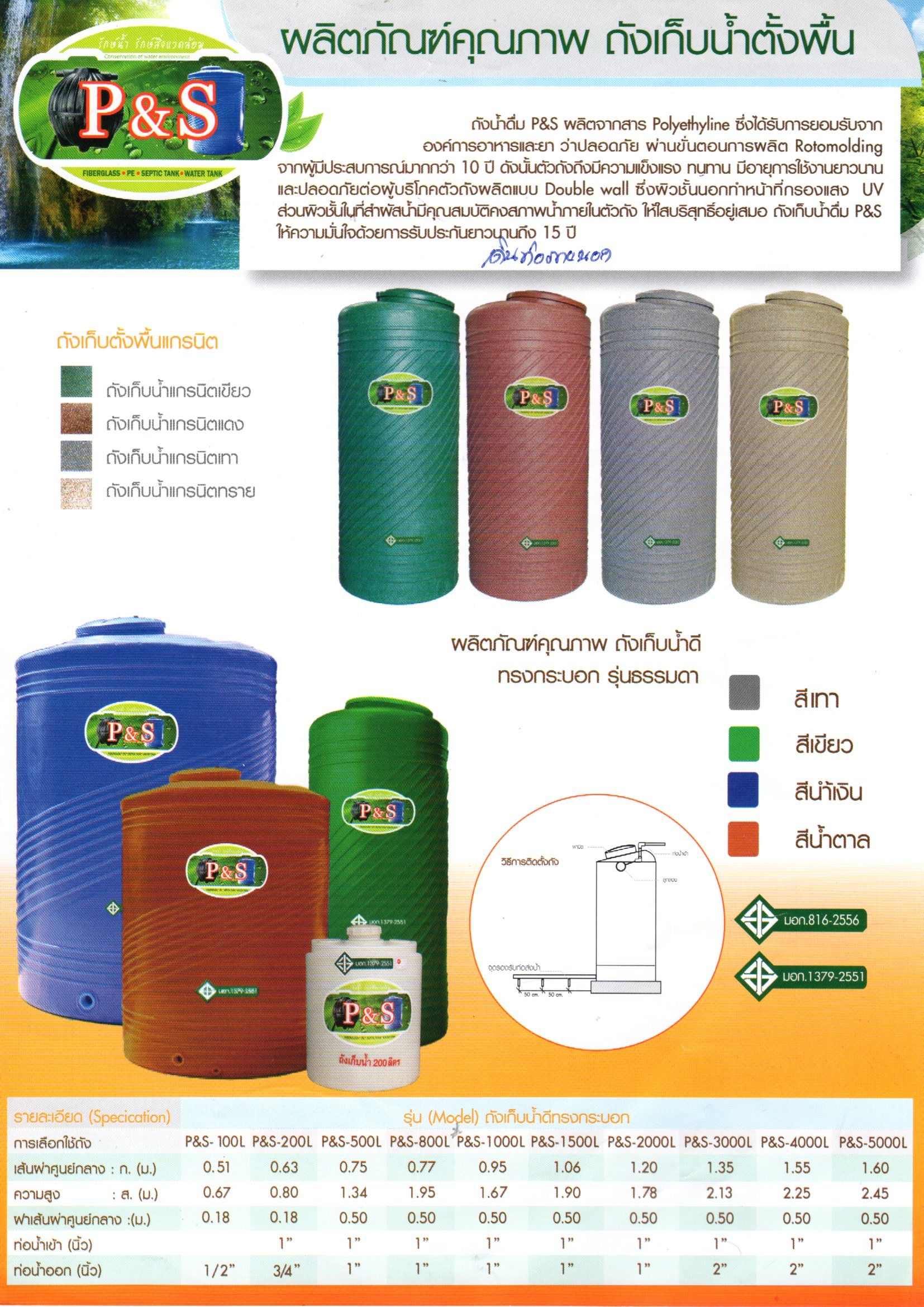 แทงค์น้ำ แกรนิตทราย 5000 ล ทึบแสง100% กันตะไคร่น้ำ สำหรับบรรจุน้ำดื่ม แถมลูกลอย ส่งฟรีกทม.ปริมณฑล ส่งฟรีถึงระยอง ปราณบุรี กาญฯ ปากช่องฯ