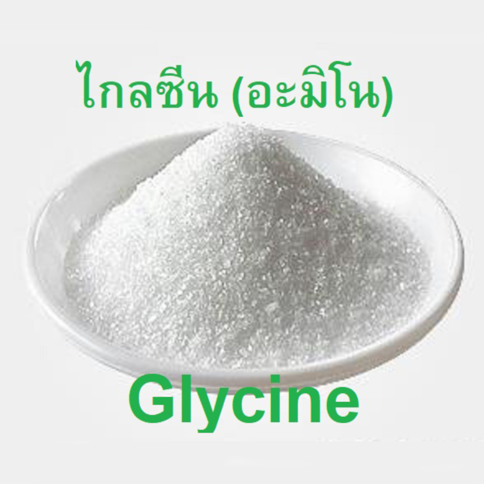 Glycine Amino Acid กรดอะมิโน ไกลซีน 99% ช่วยบำรุงตายอด ตาดอก บรรจุ 1 กิโลกรัม (R)