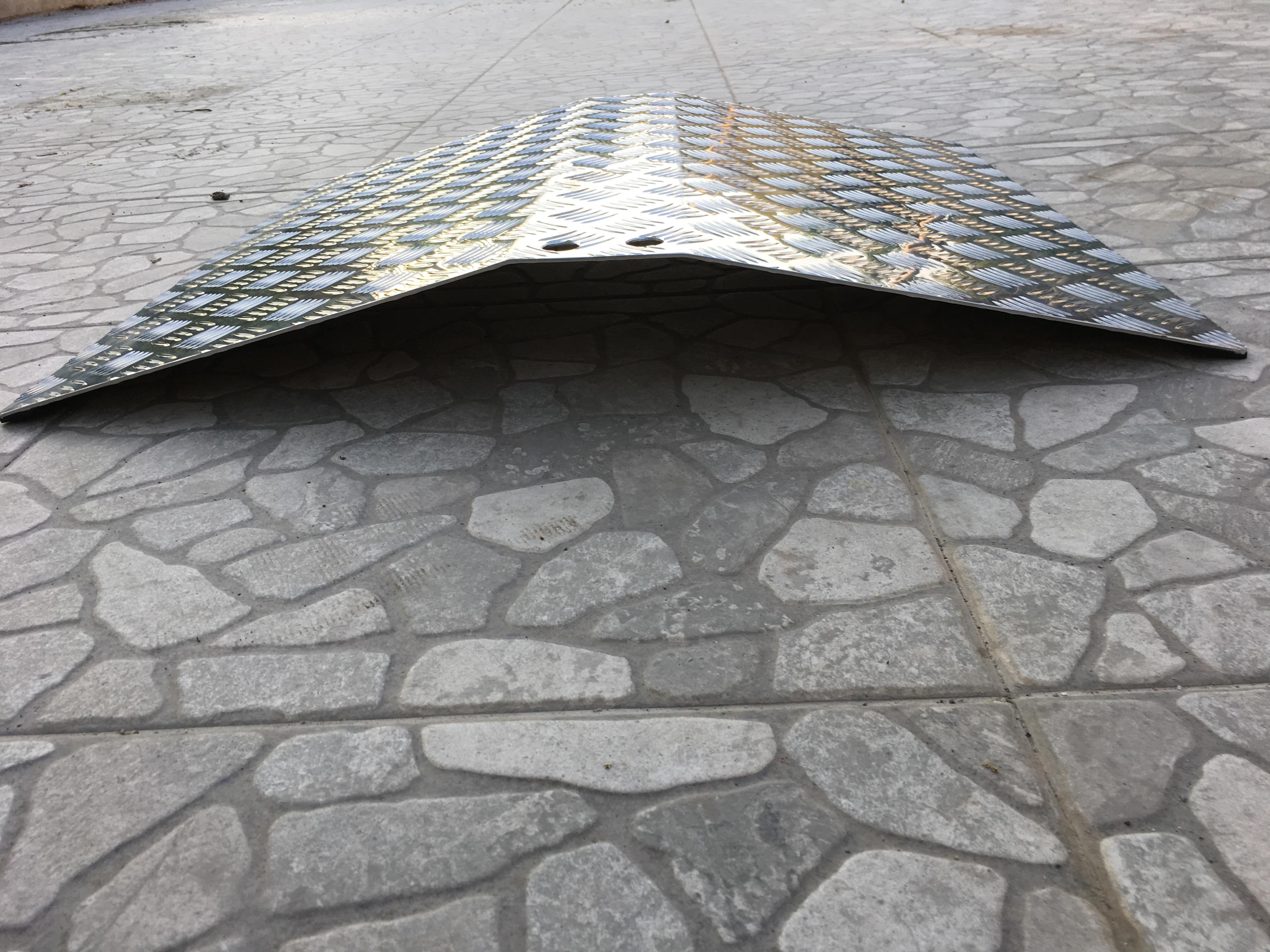 ทางลาดอลูมิเนียมรถเข็น สำเร็จรูป ข้ามธรณีประตู รุ่นประหยัด สูง 8.5,11 และ12ซม.- Door Threshold Ramp 8.5,11 and 12 cm