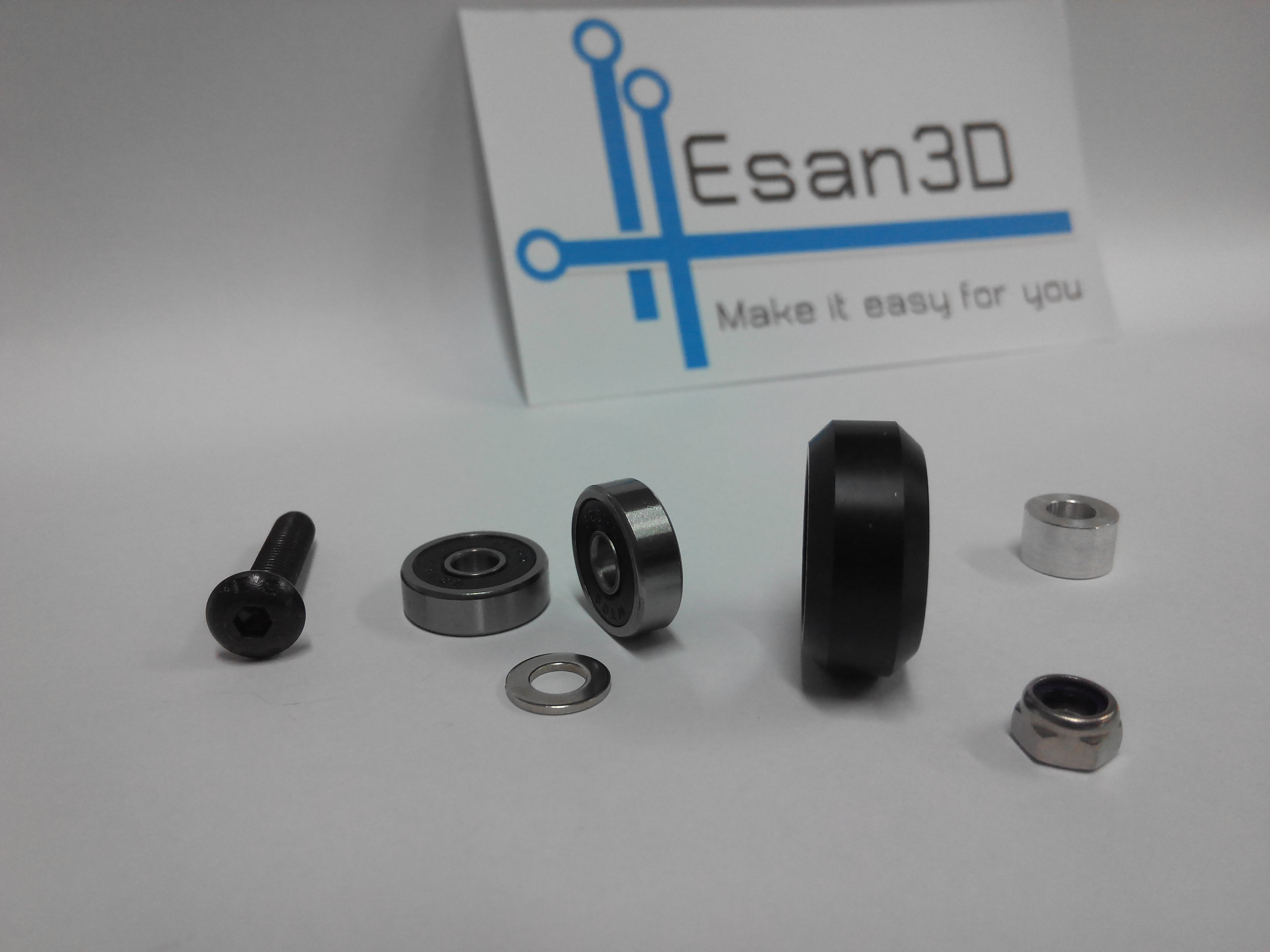 Solid v wheel kit for v-slot