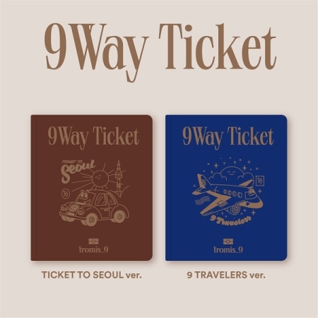 [PRE-ORDER] fromis_9 - 2nd Single Album "9 WAY TICKET"