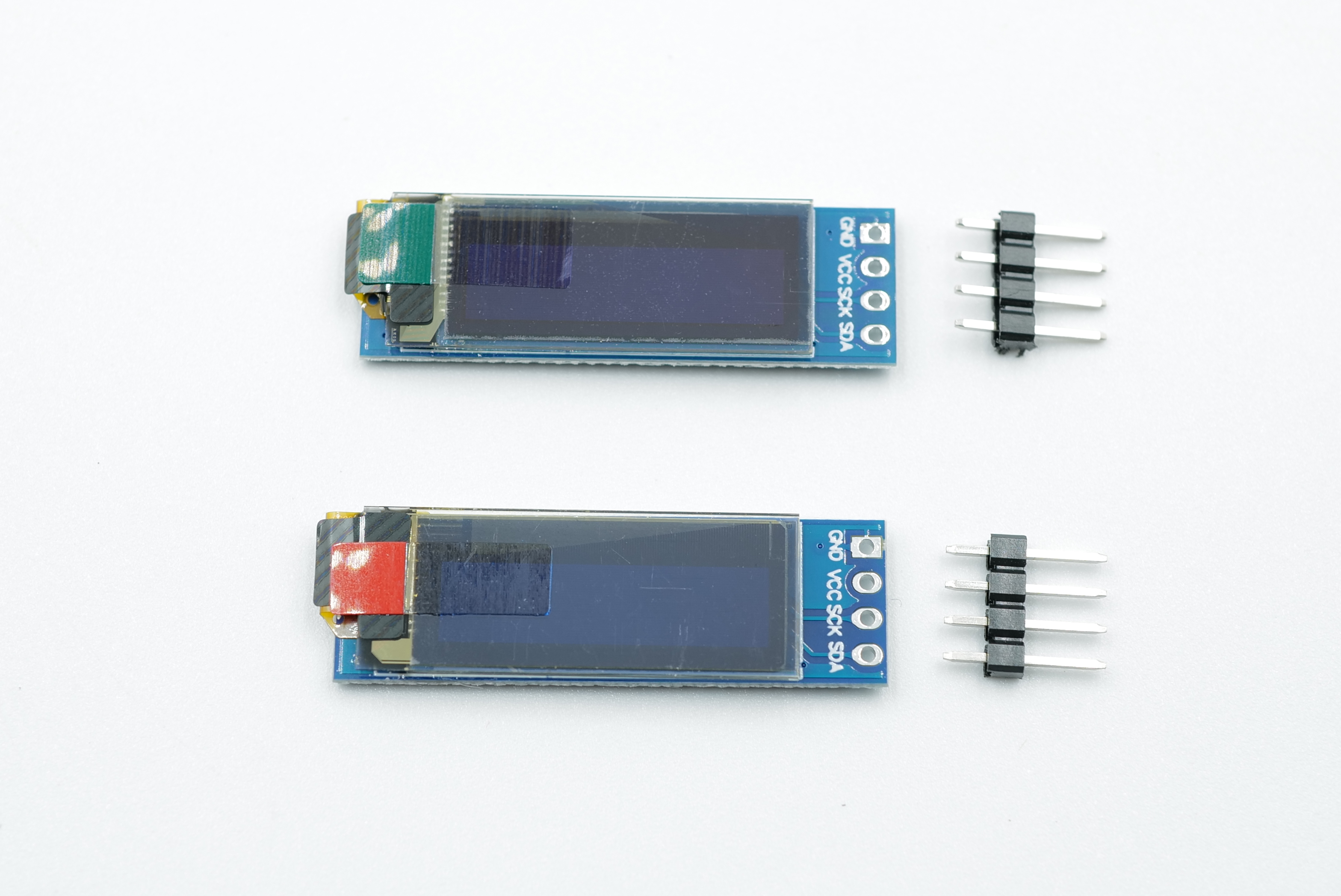 0.91" OLED 128X32 I2C Serial แบบยาว