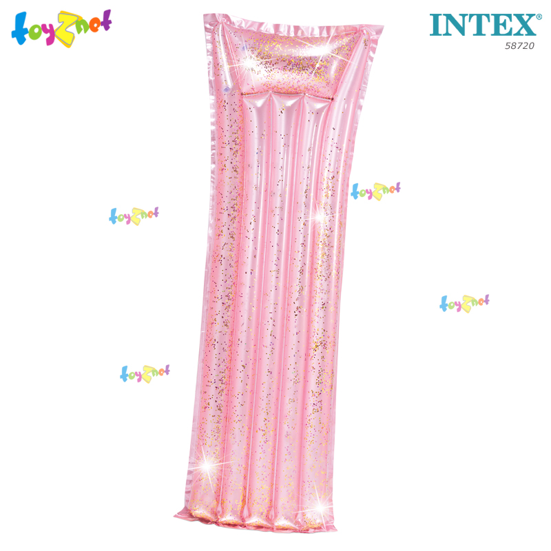Intex Pink Glitter Mat 1.70x0.53x0.15 m no.58720