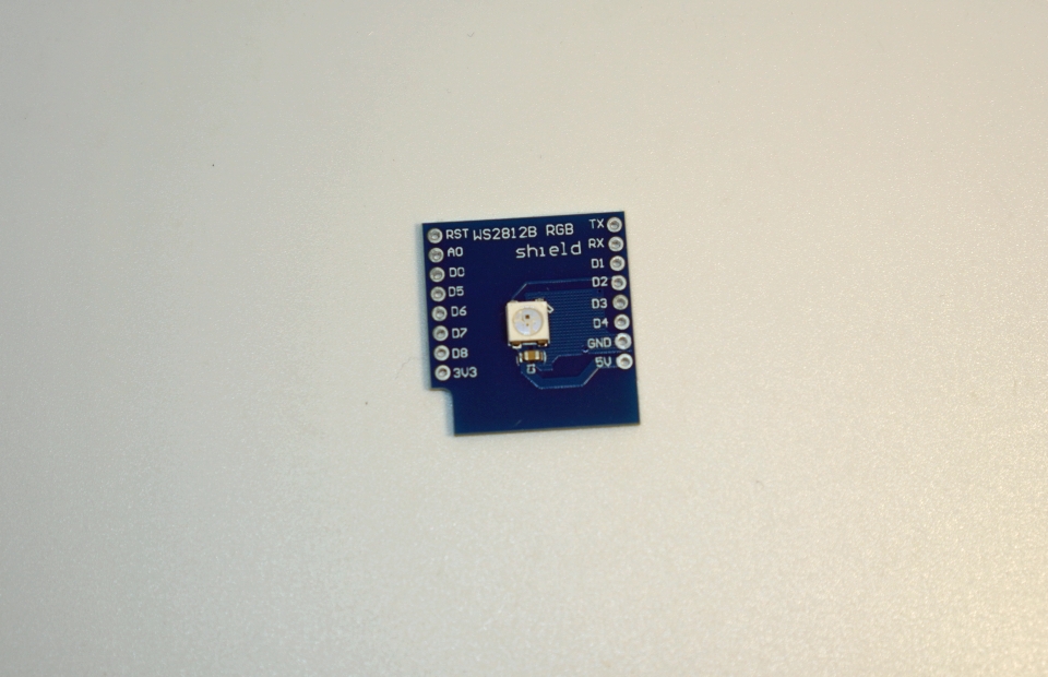 Wemos D1 – RGB shield