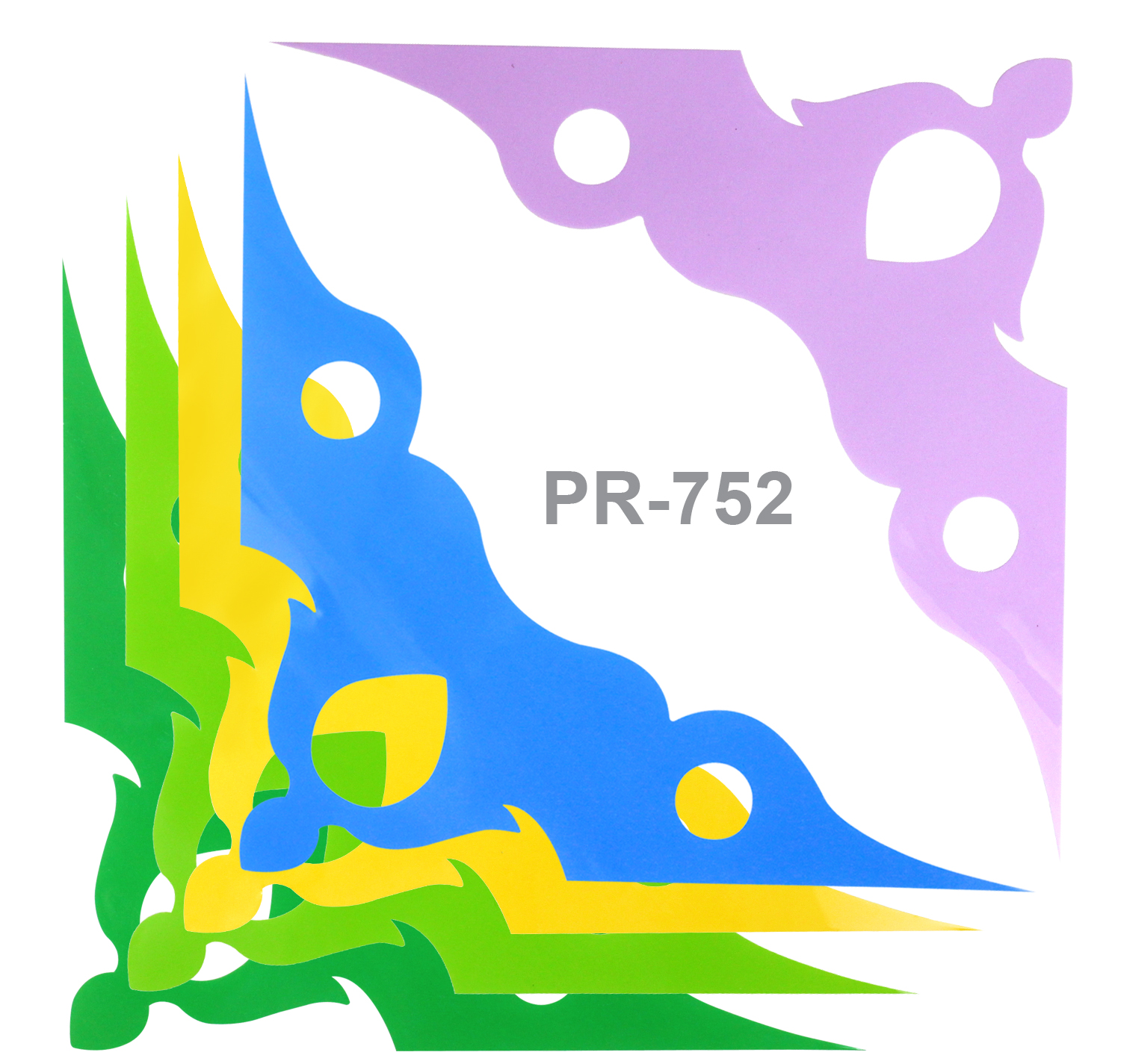 มุมบอร์ดพลาสติก PP Corner Board PR-752