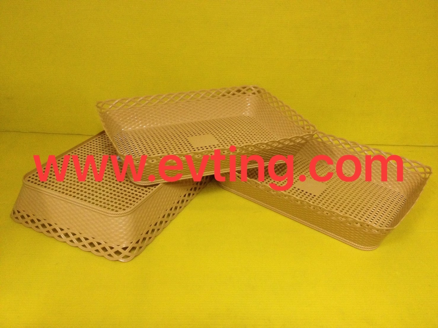 333ครีม ตะแกรงหวายใหญ่ No.333 สีครีม(บิ๊กวัน)