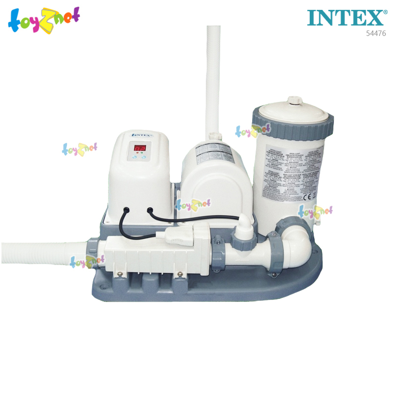 Intex 24ft Rect. Ultra Frame Pool Set w/Cartr.-Saltwater System (7.32 x 3.66 x 1.32 m.) no.54476