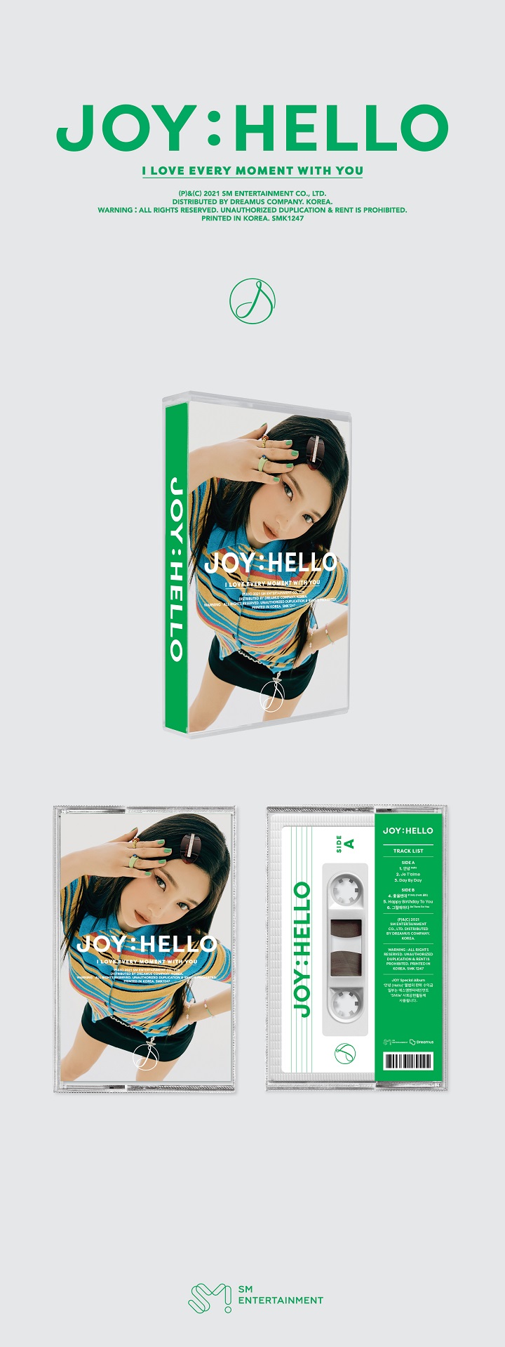 [PRE-ORDER] JOY - Special Album "HELLO" (Cassette Tape Ver.) (Limited Edition)
