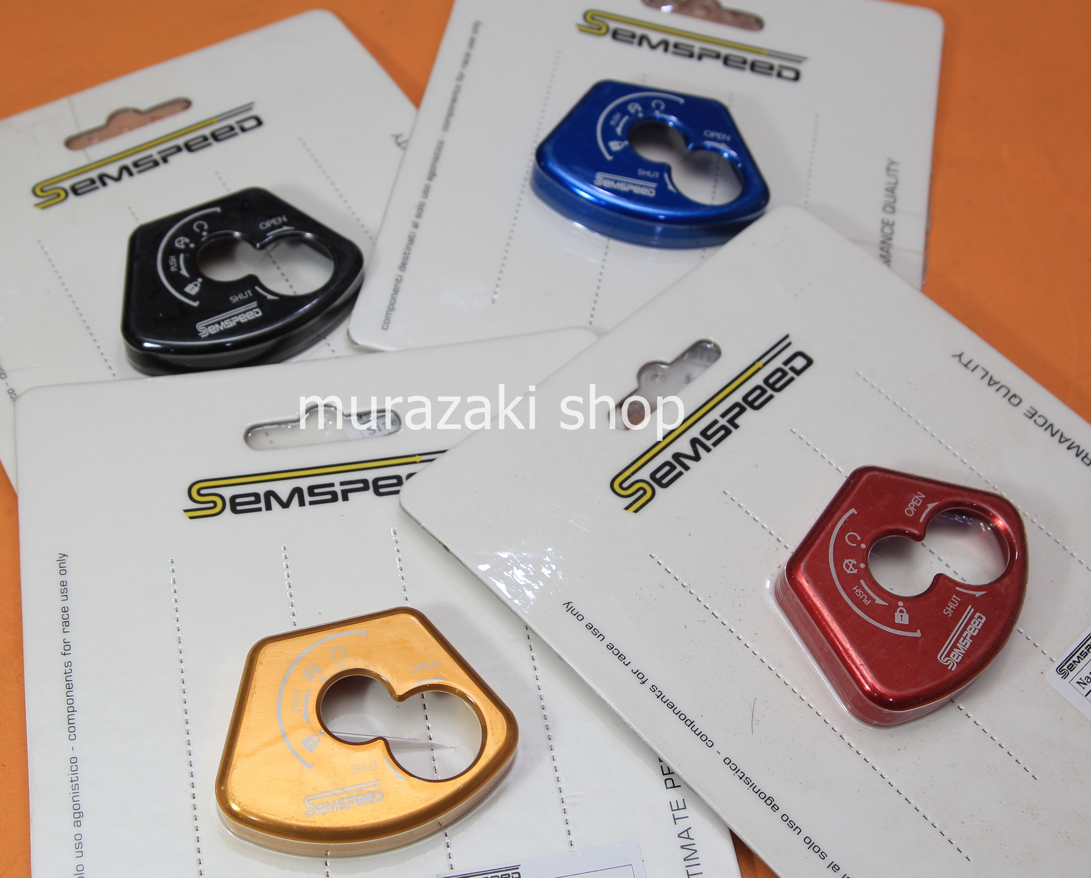 ครอบกุญแจ NEW R15 SEMSPEED มีสีแดง ทอง ดำ น้ำเงิน ราคา350